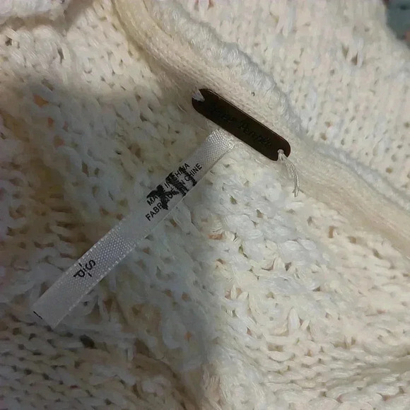 Free People Hot Tropics Pullover White Size XS - Picture 6 of 6